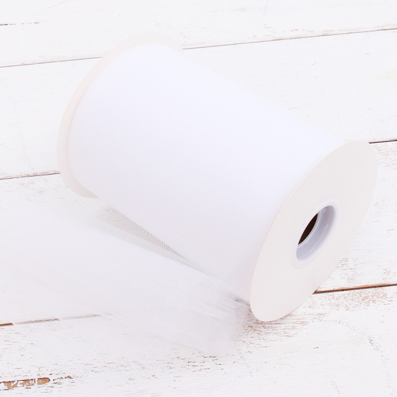 Threadart Premium Soft Tulle Mega Roll - 6" x 100 Yards (300ft) Fabric - For Wedding, Parties, Costumes, and Decoration